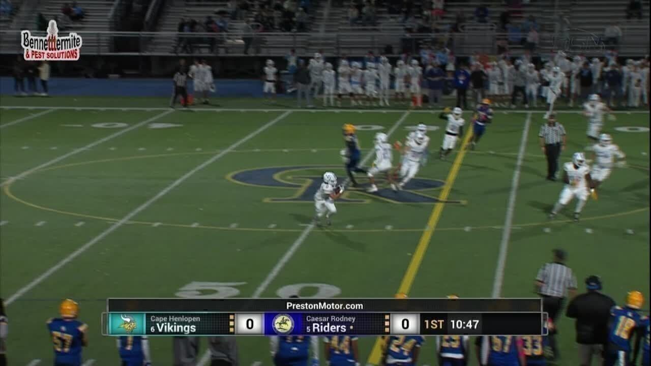 RECAP: Caesar Rodney downs Cape Henlopen 35-14 in explosive win